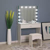 Modern Furniture With Drawer Vanity Wooden Mirror Dressing Table
