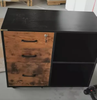 Office Storage 3-Drawer Mobile File Cabinet with Lock Filing Cabinet for Legal