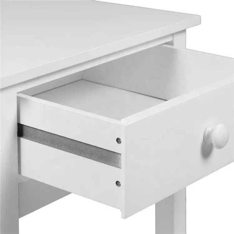 Home Wooden Panel Laptop Computer Office Table Desk Furniture Modern Shape Office Desks Luxury Office Desk