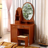 Factory Price Dressing Table with Mirror Modern MDF Make Up Dresser for Girls