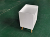 No Drawer Wooden Side Table in White Cheap Price Good Quality