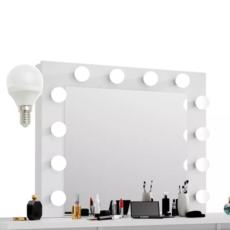 Cheap fatory price white gloss dressing table with drawers wood