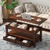 Coffee Table with Lift top with Storage Living Room Modern Furniture